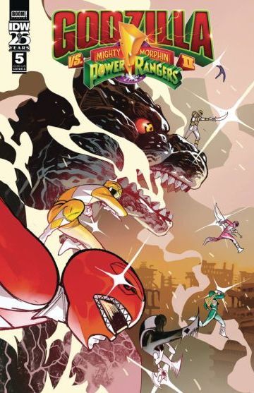 Godzilla vs Power Rangers #5
