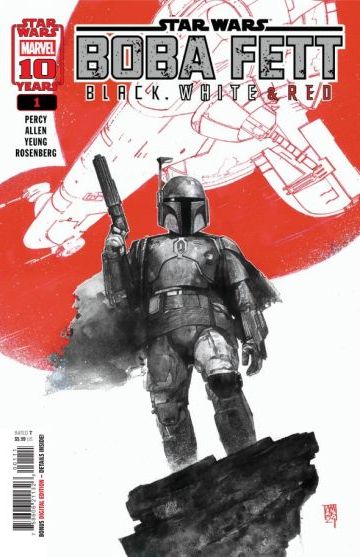 Star Warsː Boba Fett - Preto, Branco & Vermelho #1