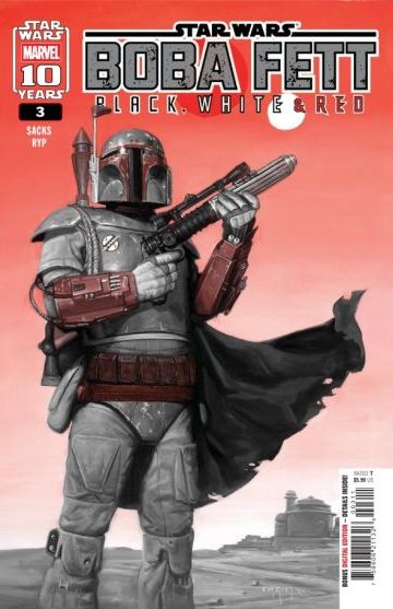 Star Warsː Boba Fett - Preto, Branco & Vermelho #3