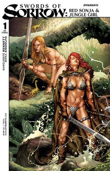 Espadas do Sofrimentoː Red Sonja & Garota da Selva #1