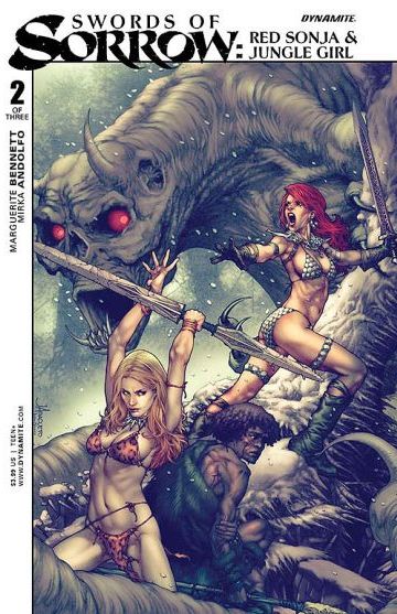 Espadas do Sofrimentoː Red Sonja & Garota da Selva #2
