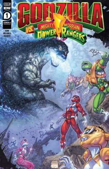 Godzilla vs Power Rangers #1