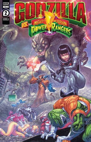 Godzilla vs Power Rangers #2