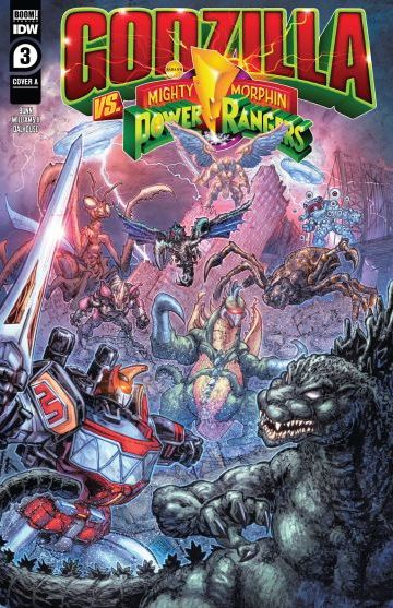 Godzilla vs Power Rangers #3