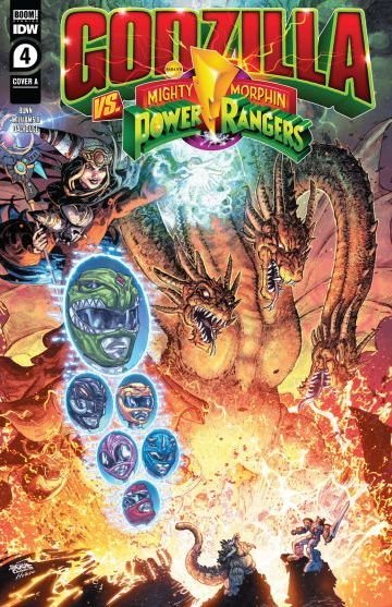 Godzilla vs Power Rangers #4