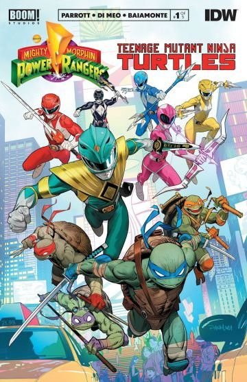 Power Rangers & Tartarugas Ninja #1
