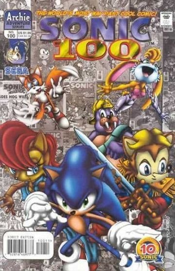 Sonic, the Hedgehog #100