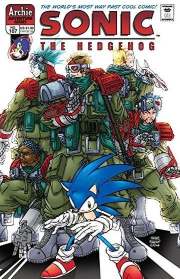 Sonic, the Hedgehog #107