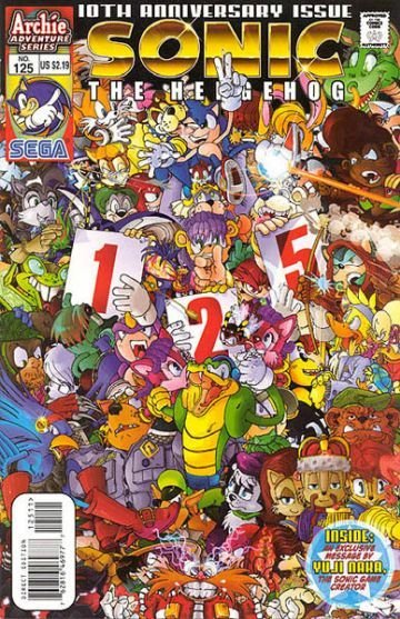Sonic, the Hedgehog #125