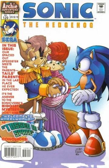 Sonic, the Hedgehog #129