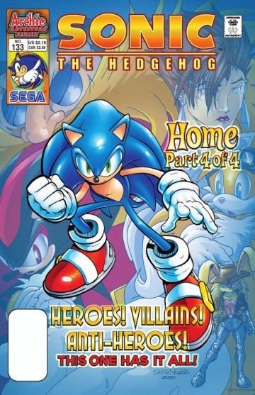 Sonic, the Hedgehog #133