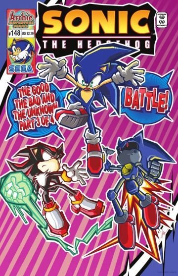 Sonic, the Hedgehog #148