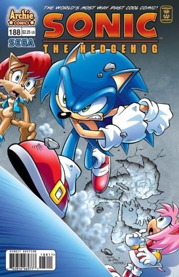 Sonic, the Hedgehog #188
