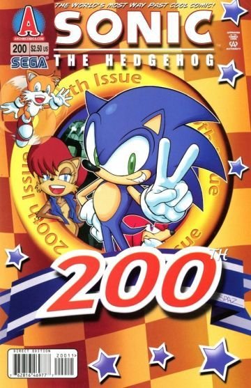 Sonic, the Hedgehog #200