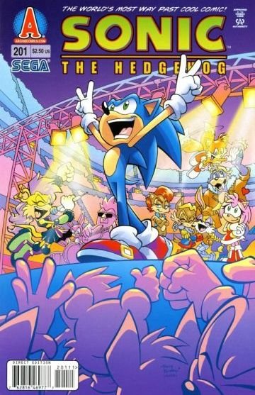 Sonic, the Hedgehog #201