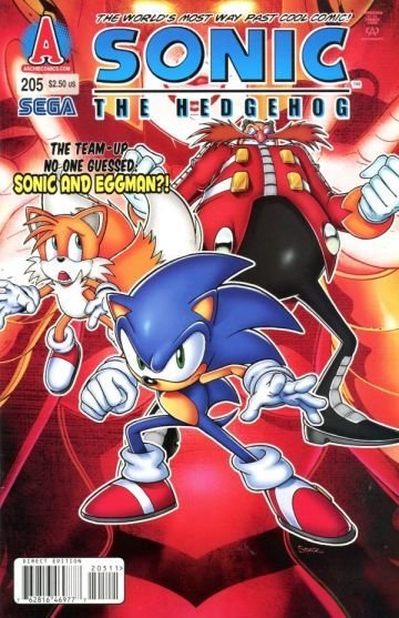 Sonic, the Hedgehog #205