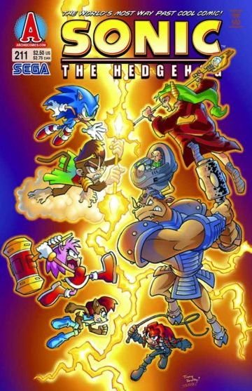 Sonic, the Hedgehog #211