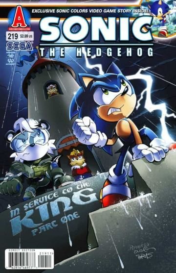 Sonic, the Hedgehog #219