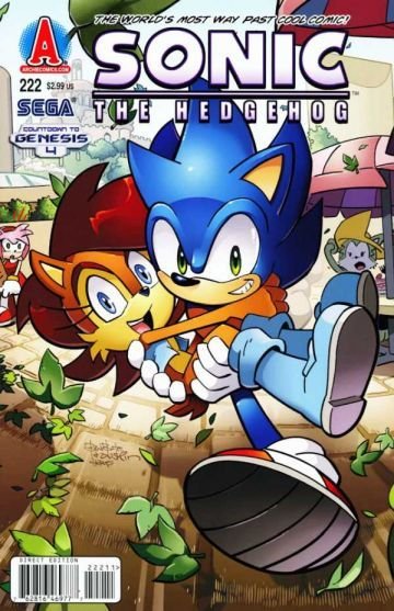 Sonic, the Hedgehog #222