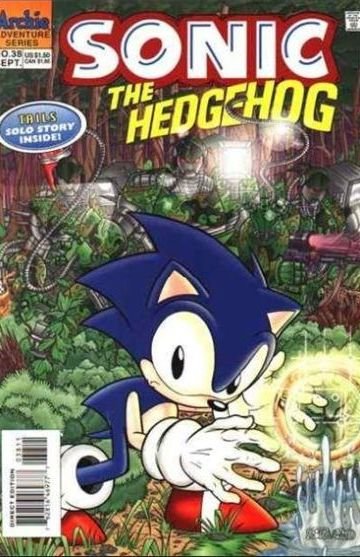 Sonic, the Hedgehog #38