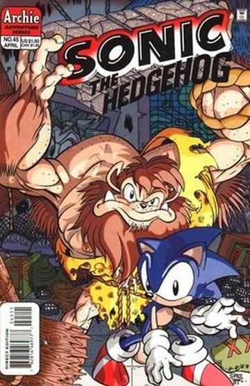 Sonic, the Hedgehog #45