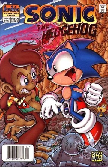 Sonic, the Hedgehog #55