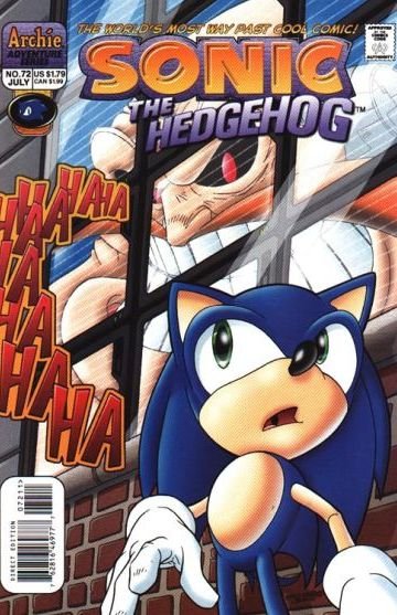 Sonic, the Hedgehog #72