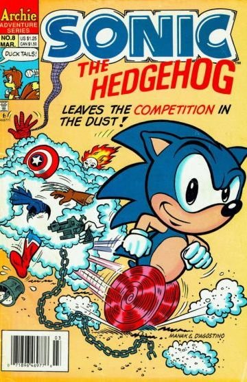 Sonic, the Hedgehog #8